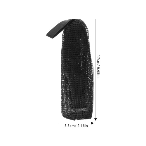 4Pcs Black Mesh Soap Pouches Solid Shampoo Bar Holders Outdoor Use 1