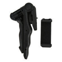 Trepied compact, pliabil și ușor pentru telefon mobil, cu mâner cu pantof rece, unghi reglabil, suport universal pentru trepied, design 2 în 1,