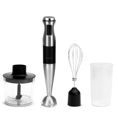 Champion Küchenmaschine 1000W Edelstahl/Schwarz
