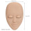 Eyelash Extension Practice Mannequin Head with 6 Replacement Eyelids 2