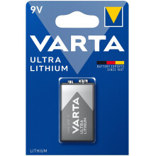 Ultra-Lithium-9-V-Batterie, 1er-Pack