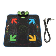 Elektronische Tanzmatte für Kinder, 3 Spielmodi, Musikdesign mit Leuchtpfeilen, leicht zu transportieren und zu verstauen, pädagogisches Tanzpad