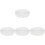 4St Wit Elastisch , Stretch Band Met Silicone Grip Voor Kleding 2