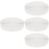 4St Wit Elastisch , Stretch Band Met Silicone Grip Voor Kleding 6