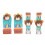 Wrist Rattles Toy Type 5 - Colorful Pattern, Socks 2