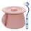 2Pièces Pot Potty Rose PP Portable Avec Couvercle Pour 2