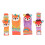 Type 3 Wrist Rattle & Socks Set - Colorful Pattern 2