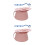 2Pièces Pot Potty Rose PP Portable Avec Couvercle Pour 6