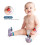 Type 3 Wrist Rattle & Socks Set - Colorful Pattern 7