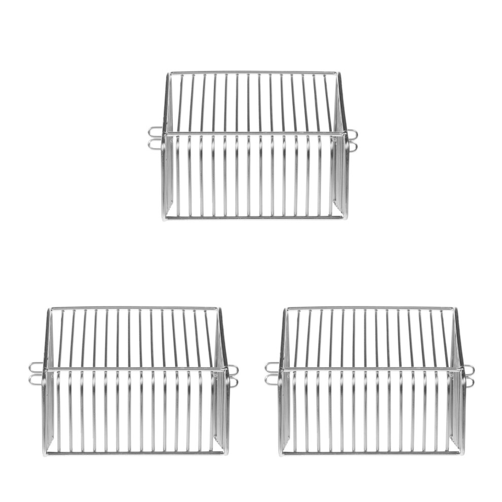 3Pcs Silver Stainless Roof Filter Strainer For Gutter Downspout Drain 3711318899343