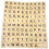 Φυσικά ξύλινα πλακάκια Scrabble για την προσχολική ηλικία εκπαίδευσης, υψηλής 1