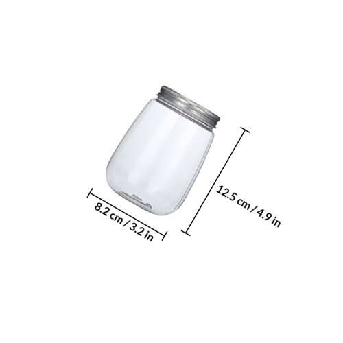 10Pcs Sturdy Pet Bottles Clear Beverage Container 1
