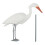 Heron Decoy for Dambeskyttelse - Hvid, holdbar plast 7