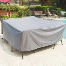 Waterproof protective cover for outdoor furniture, dustproof, multi-purpose, for garden, patio, table, chair, sofa, rain, snow, 126 x 126 x 74 cm,