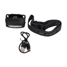 Waterproof Headlamp Super Bright Rotatable Clip Flashlight Motion Sensor Cap Visor Light Rechargeable Hands Free Headlight High Output Lightweight