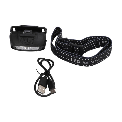 Waterproof Headlamp Super Bright Rotatable Clip Flashlight Motion Sensor Cap Visor Light Rechargeable Hands Free Headlight High Output Lightweight