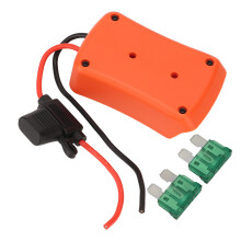 Power Wheel Converter Battery Adapter With Fuse Holder20V Compatible With Lithium Ion Battery High Current Output Adjustable Power Supply Sturdy And