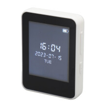 Lecteur MP3 multifonction 64 Go blanc, réveil portable et radio FM