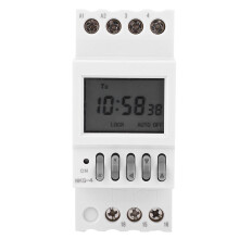 Lasc Ama In-ríomhchláraithe AC220V Rialú Ama Digiteach Taispeántas LCD Sárú Láimhe Cúltaca Ceallraí Gléas Ama Athsheachadáin Ard-Bheachtais