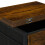 Mobile File Cabinet with 3 Drawers, Industrial Style 8