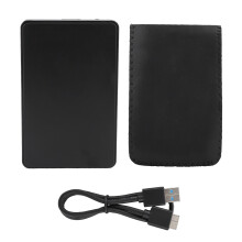Gabinete para disco rígido USB 3.0 de 2,5 polegadas, design sem ferramentas, fácil de instalar, compatível com UASP SATA III, proteção completa,