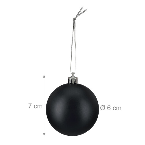 Ensemble de boules de Noël, 100 pièces, mat/brillant/pailleté 2