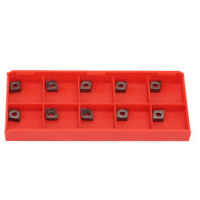 Plaquettes de tournage et fraisage indexables en carbure de tungstène, acier au tungstène, haute qualité, tranchant exceptionnel, longue durée de