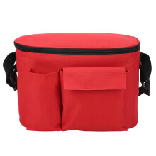 Borsa termica isolante per il pranzo, borsa termica riutilizzabile per il pranzo, organizer termico con fodera resistente all'acqua, organizer per