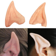Orecchie da elfo per feste di Halloween, cosplay, anime, travestimenti, accessori per feste in maschera con punte morbide e appuntite, orecchie finte