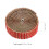 Durable Red Rhinestone Applique Patch for Wedding Dress Belt 2