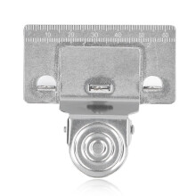 Precision Measuring Tool Tape Measure Fixing Clip Measuring Tape Clip Tool Stainless Steel Adjustable Tape Measure Holder With Scale Lines Suitable