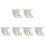 6Sets Ceramic Tea Strainer with Holder for 9