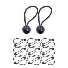 Corde élastique facile à utiliser avec enrouleur pour tentes, bâches et outils de rangement.