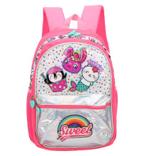 Rainbow Unicorn Magic Backpacks For Kids Preschool School Bookbag Flip Sequin Lunch Box Included Back To School Gift Front Zip Pocket