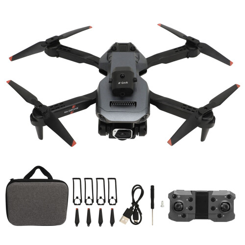 APP Control Drone With Camera Foldable RC Quadcopter4K Adjustable FPV Drone Brushless Motor Trajectory Flight Infrared Sensing Intelligent Hover