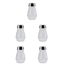 5Pcs ABS Silver Trombone Mute Noise Reduction Accessory for Musicians
