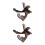 2Pcs Foldable Coffee Guitar Rack Strong Wear Resistant Guitar Support 1