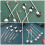1Set Silver Christmas Pattern Forks and Spoons for Home Use 5