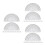 45Pcs Thick Plastic Protractor 180 Degree for Accurate Angle Measuring 11