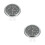 2St Stick on Metalen Digitale Auto Compacte Decoratieve 11