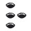 4Pcs Mic Waist Belt Black Durable Microphone Pouch for Instructor Use 9