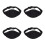 4Pcs Mic Waist Belt Black Durable Microphone Pouch for Instructor Use 10