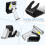 3Sets Universele Barcode Scanner Houder Met Stevige Basis Zwart 8