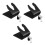 3Sets Universele Barcode Scanner Houder Met Stevige Basis Zwart 10