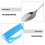 4Pcs Reusable Adaptive Fork Spoon with Anti-Shake Handle for Elderly 7