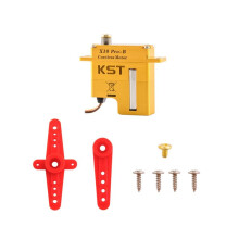 KST X10 Pro Standard Digital Servo High-Voltage High-Torque 11KG Metal Gear for Fixed Wing Gliders and Model Rudders B