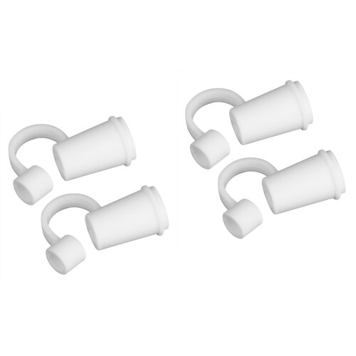 4Pièces Embouts De Silicone Étanches Décoratifs 2