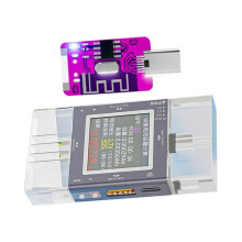 USB/Type-C-Tester, Multifunctionele Digitale Display, Spannings- en Stroommonitor, Vermogensmeter PD3.0, Snel Opladen met BT-Module