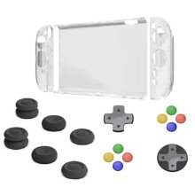 For 2 Protective Case Joystick Cap+D-Pad Button Cap Set for 2 D-PAD Color Button Cap Accessories