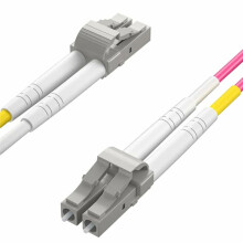 Para Cabo de Conexão de Fibra Duplex OM4 LC-LC UPC LSZH Jacket 10G/40G/100G para Módulos Transceptores  / Juniper SFP+/QSFP+